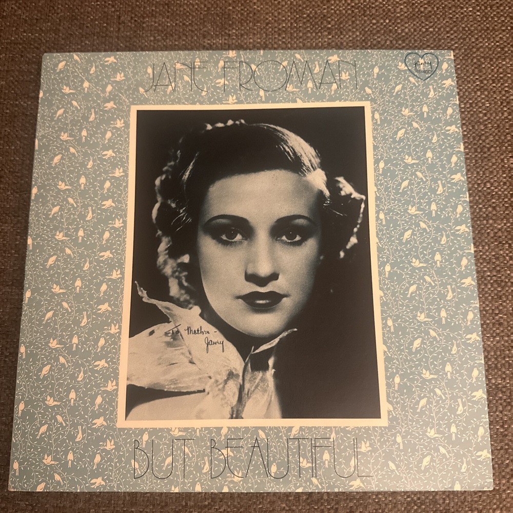 Jane Froman But Beautiful Vinyl LP Janey R-400 1985 Live Mono Record